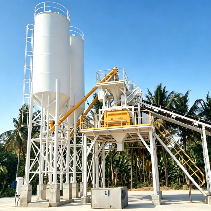 HZS90G Engineering Concrete Batching Plant